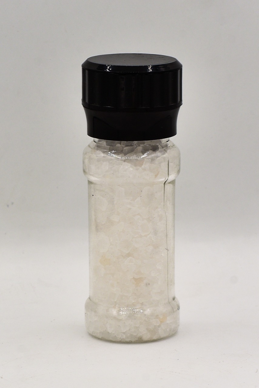 White Salt Crystals Grinder