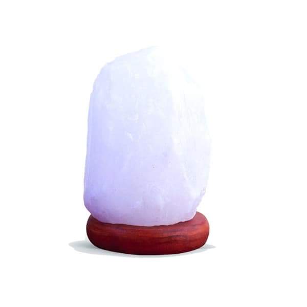 White Salt Lamp