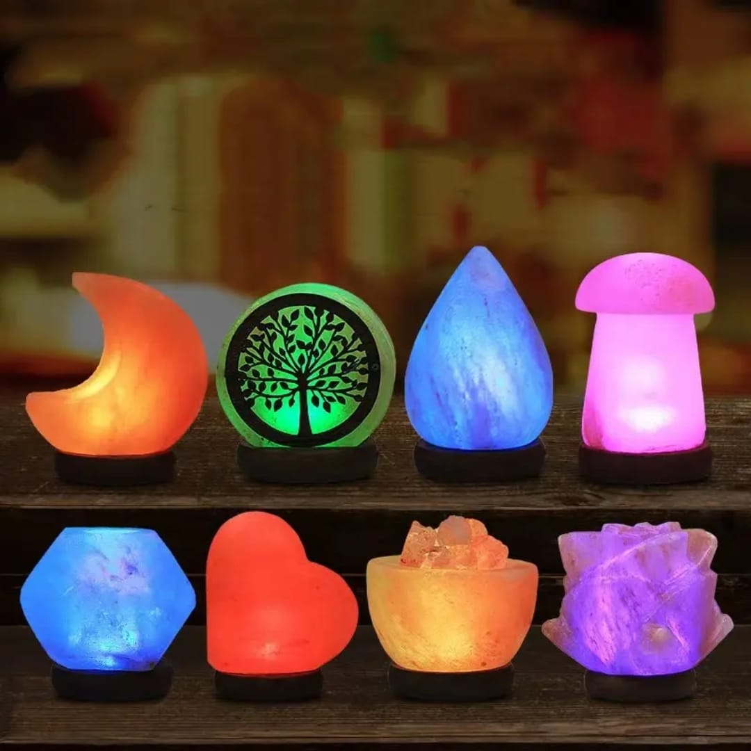 USB LED Salt Lamps Collection